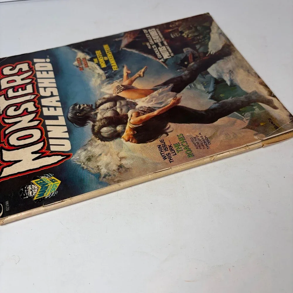Monsters Unleashed! Magazine No. 2 September 1973 Frankenstein Boris Vallejo